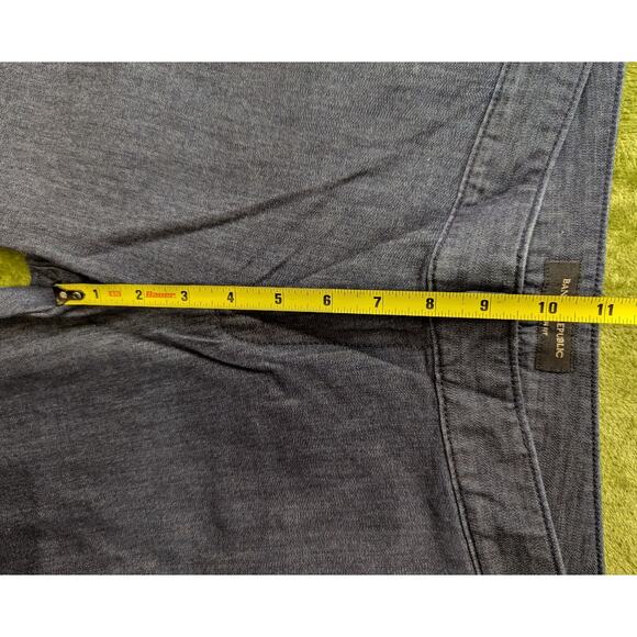 Banana Republic Hampton Fit Cropped Jeans Size 8 Classic Basics Preppy Casual - Picture 4 of 11